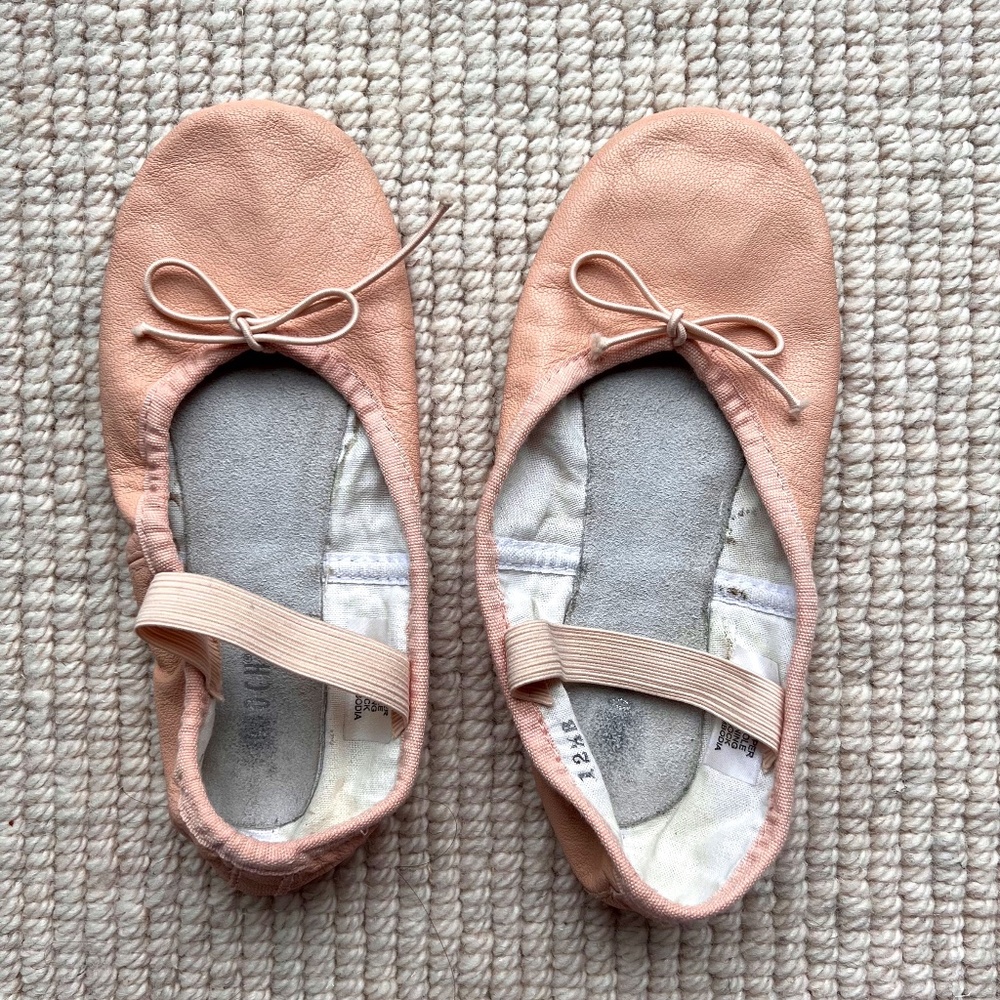 Bloch Ballet Shoes Kids Dansoft Leather S0205G